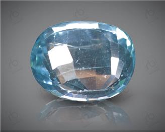 Natural Blue Zircon Certified 4.61CTS-10832